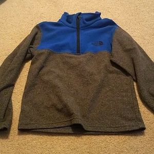 The North Face pullover, boys with zip top